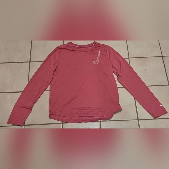 Nike Other - Nike Youth Short Sleeve Performance Tee – Pink – Youth Large